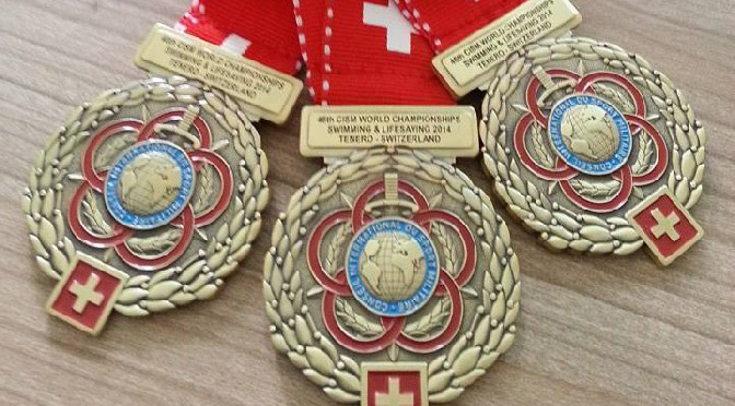 WK Lifesaving voor militairen in Zwitserland - Reddingsbrigade Dordrecht